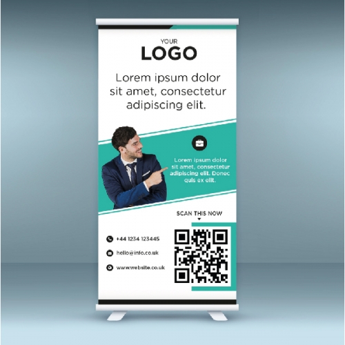 Print a Standard Pull Up Roller Banners (800*2000)